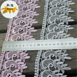 义乌枫格花边 专业水溶涤纶镂空蕾丝新款花边厂家直销，赋能时尚服饰辅料市场